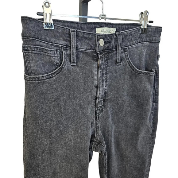 Madewell Womens Curvy Roadtripper Jeans Size 27  Raw Edge Hem - Picture 5 of 6